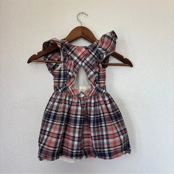 Polo by Ralph Lauren Plaid Ruffle Dress - Picture 5 of 9